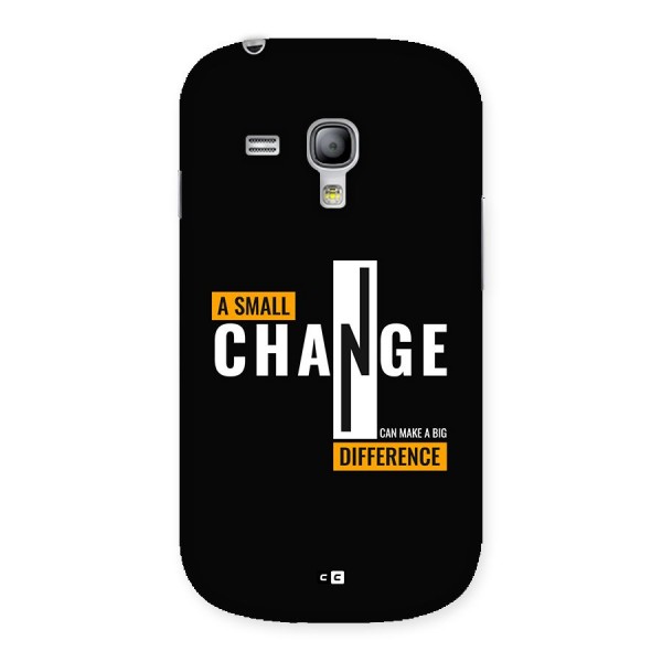 A Small Change Back Case for Galaxy S3 Mini
