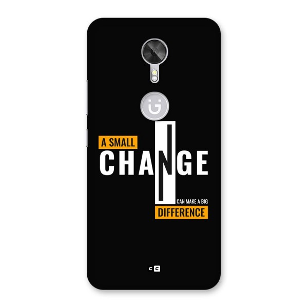 A Small Change Back Case for Gionee A1