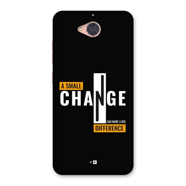 A Small Change Back Case for Gionee S6 Pro