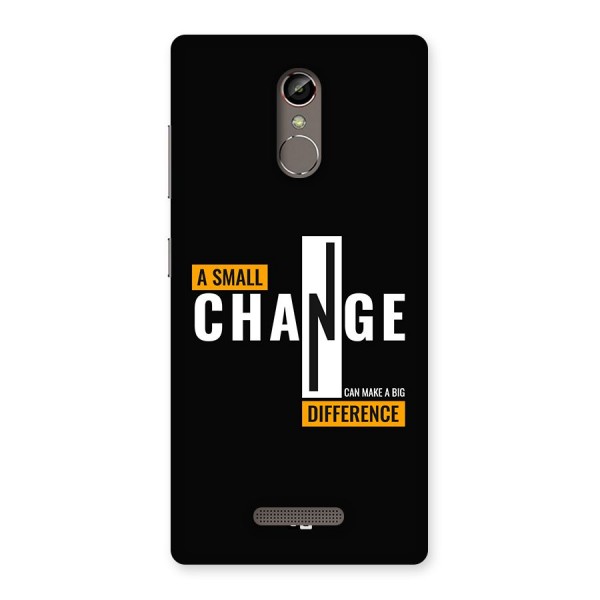 A Small Change Back Case for Gionee S6s