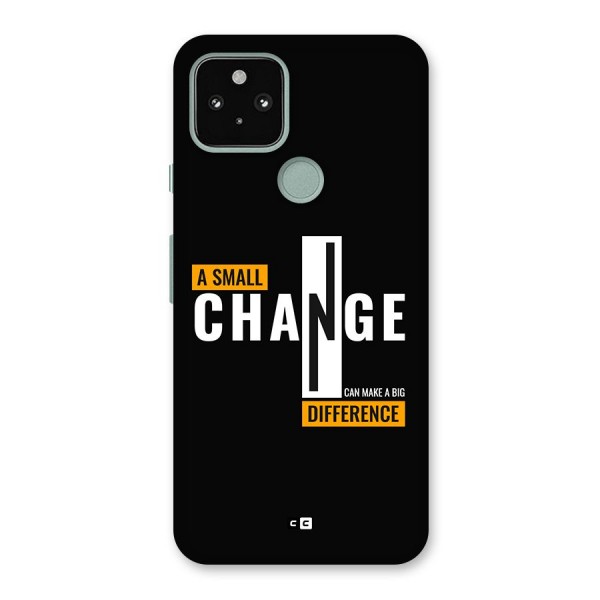 A Small Change Back Case for Google Pixel 5