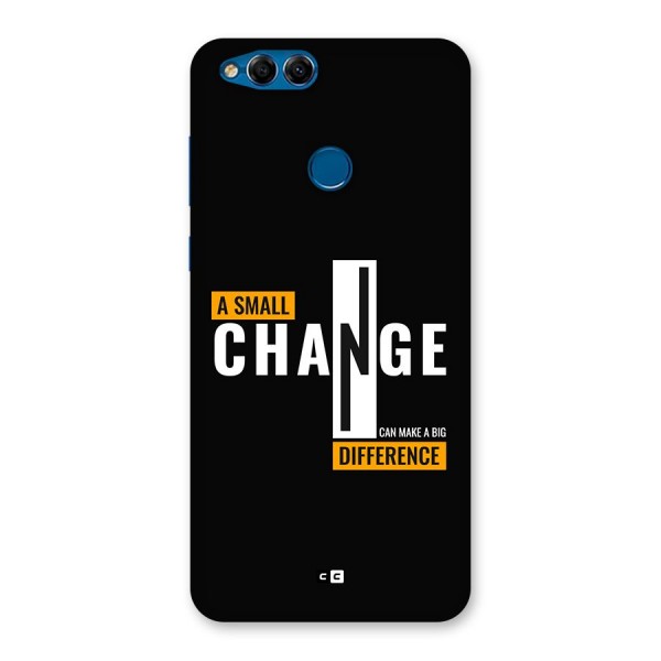 A Small Change Back Case for Honor 7X