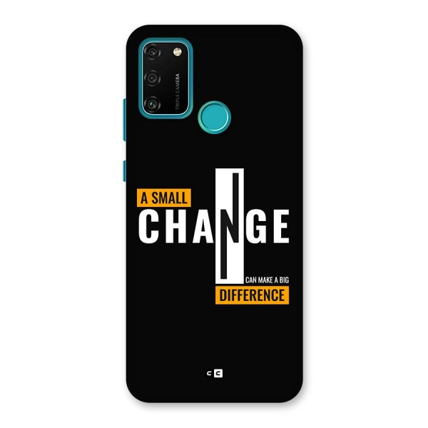 A Small Change Back Case for Honor 9A