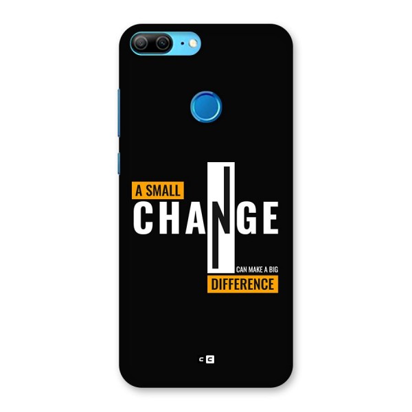 A Small Change Back Case for Honor 9 Lite