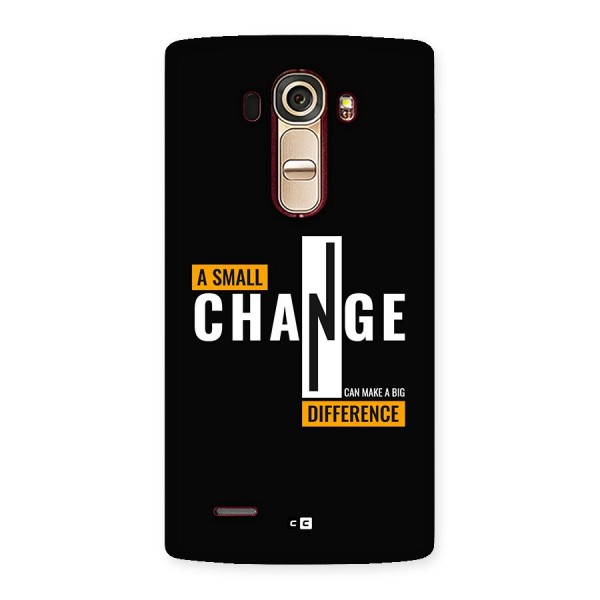 A Small Change Back Case for LG G4