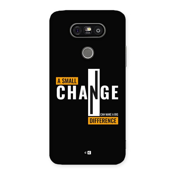 A Small Change Back Case for LG G5