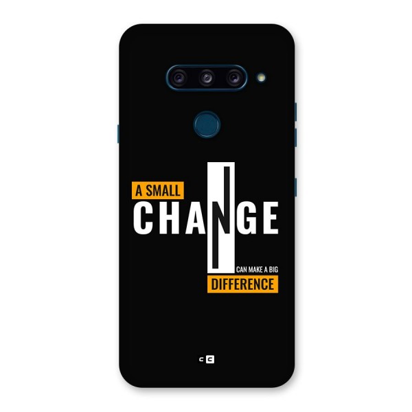 A Small Change Back Case for LG  V40 ThinQ
