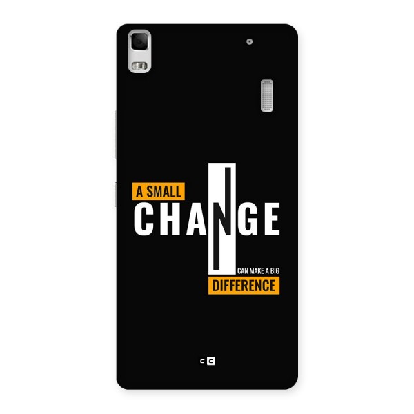 A Small Change Back Case for Lenovo A7000