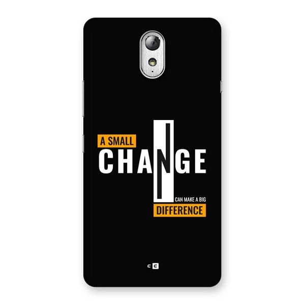 A Small Change Back Case for Lenovo Vibe P1M
