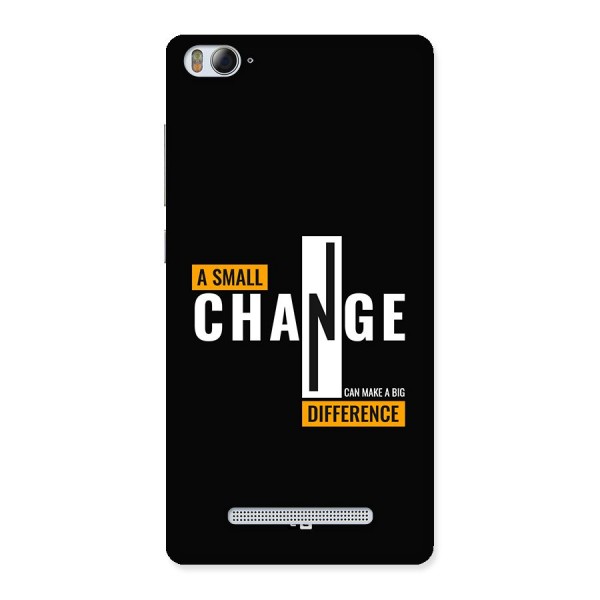 A Small Change Back Case for Mi4i