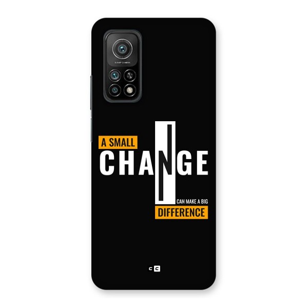 A Small Change Back Case for Mi 10T 5G