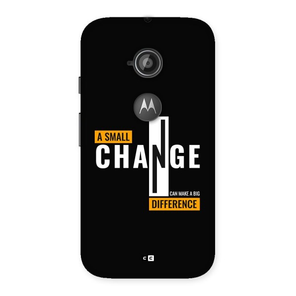 A Small Change Back Case for Moto E 2nd Gen