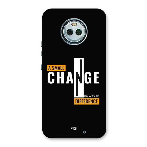 A Small Change Back Case for Moto X4