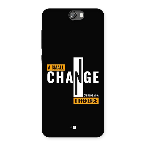 A Small Change Back Case for One A9