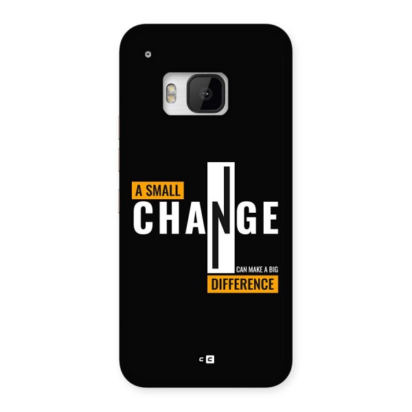 A Small Change Back Case for One M9