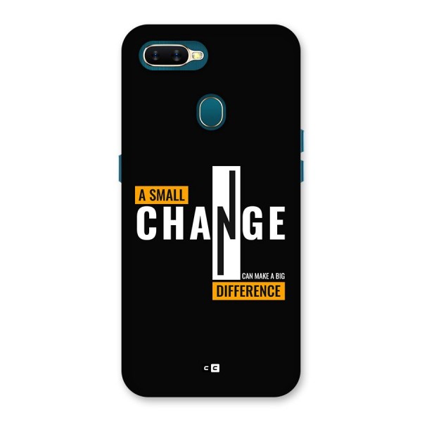 A Small Change Back Case for Oppo A12