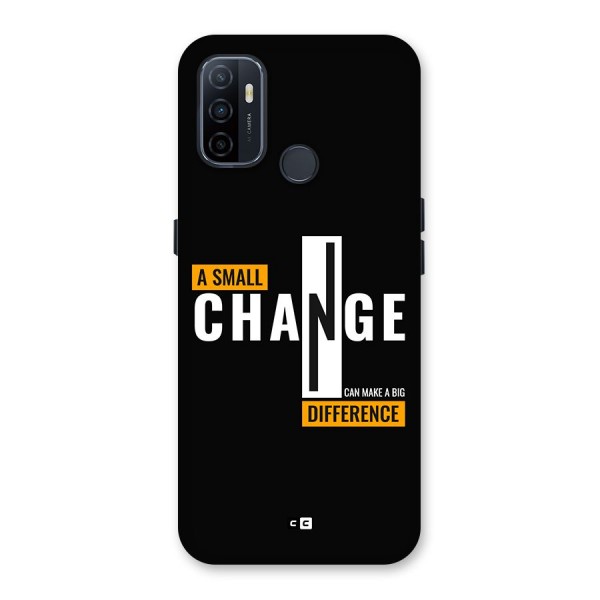A Small Change Back Case for Oppo A33 (2020)