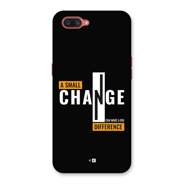 A Small Change Back Case for Oppo A3s
