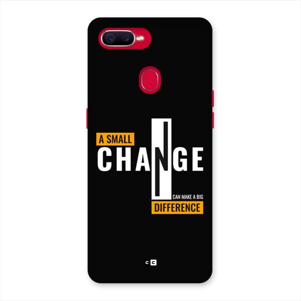 A Small Change Back Case for Oppo F9 Pro