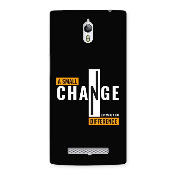 A Small Change Back Case for Oppo Find 7