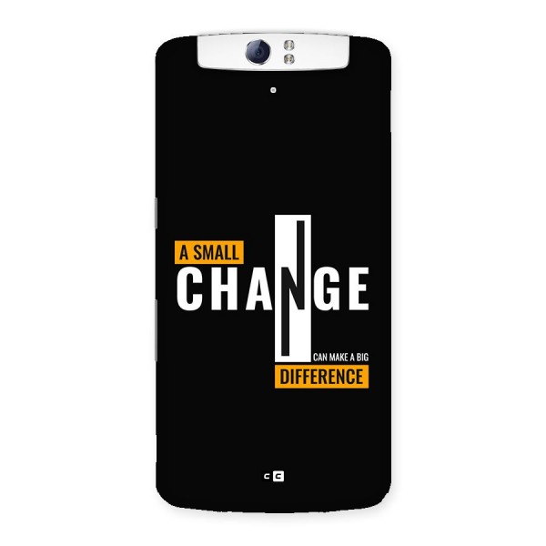 A Small Change Back Case for Oppo N1