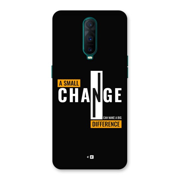 A Small Change Back Case for Oppo R17 Pro