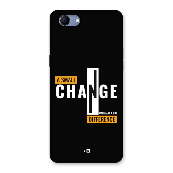 A Small Change Back Case for Realme 1