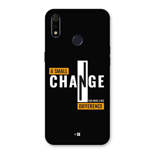 A Small Change Back Case for Realme 3i