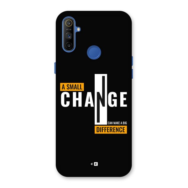 A Small Change Back Case for Realme Narzo 10A