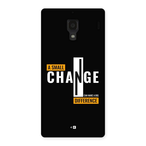 A Small Change Back Case for Redmi 1s