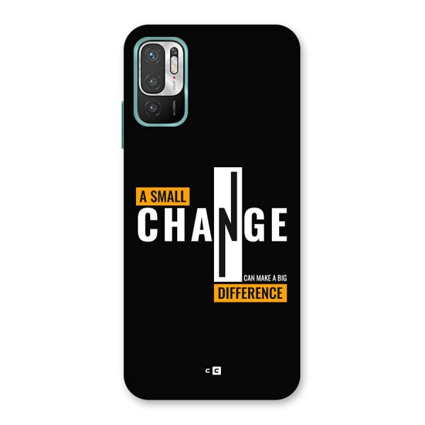 A Small Change Back Case for Redmi Note 10T 5G