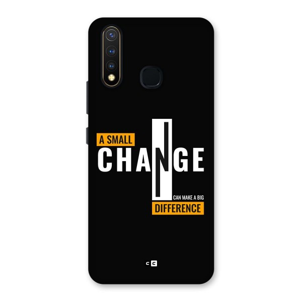 A Small Change Back Case for Vivo Y19