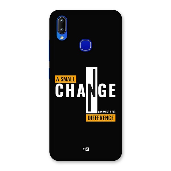 A Small Change Back Case for Vivo Y91