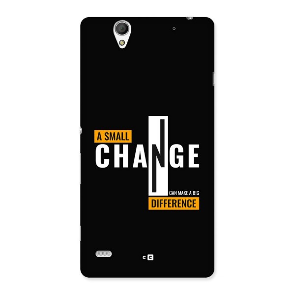 A Small Change Back Case for Xperia C4