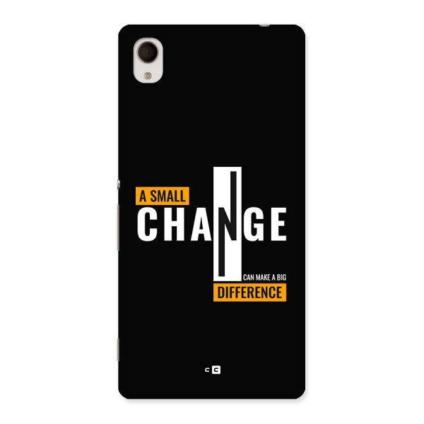 A Small Change Back Case for Xperia M4