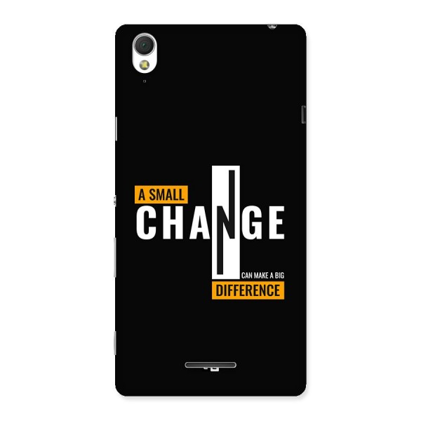 A Small Change Back Case for Xperia T3
