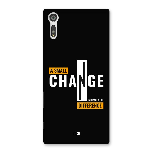 A Small Change Back Case for Xperia XZ