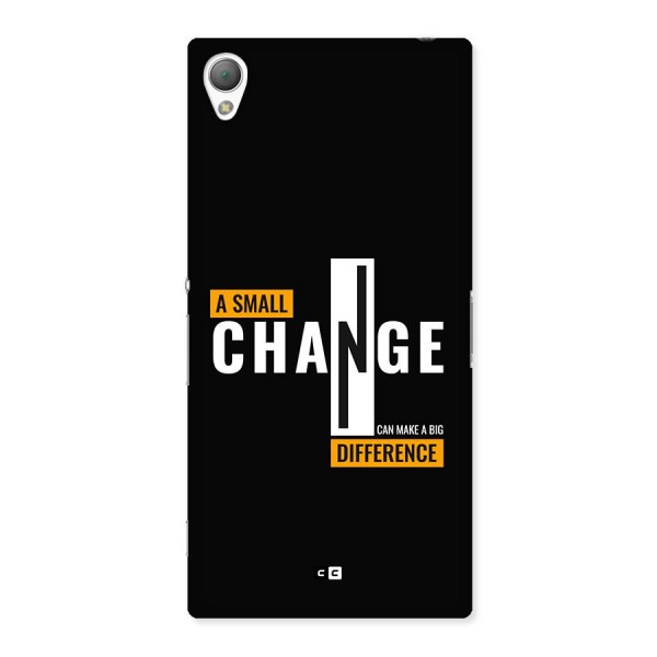 A Small Change Back Case for Xperia Z3