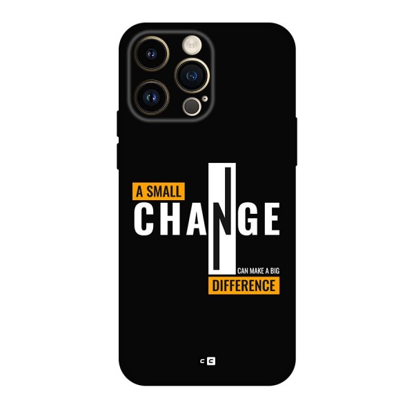 A Small Change Back Case for iPhone 14 Pro Max