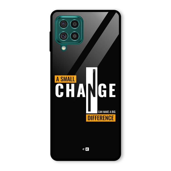 A Small Change Glass Back Case for Galaxy F62