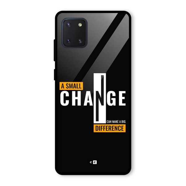 A Small Change Glass Back Case for Galaxy Note 10 Lite