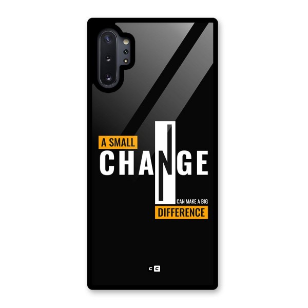 A Small Change Glass Back Case for Galaxy Note 10 Plus