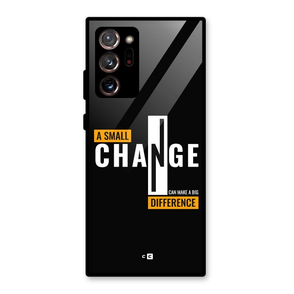 A Small Change Glass Back Case for Galaxy Note 20 Ultra