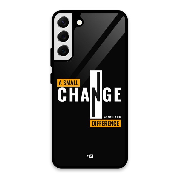 A Small Change Glass Back Case for Galaxy S22 Plus 5G