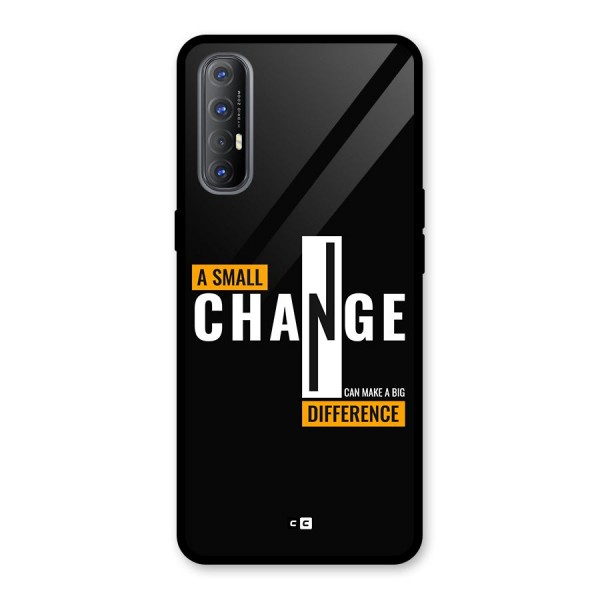 A Small Change Glass Back Case for Oppo Reno3 Pro