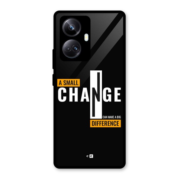 A Small Change Glass Back Case for Realme 10 Pro Plus