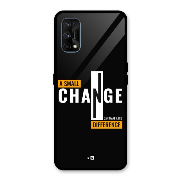 A Small Change Glass Back Case for Realme 7 Pro