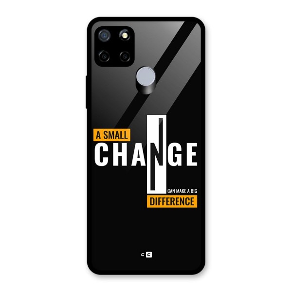 A Small Change Glass Back Case for Realme C15