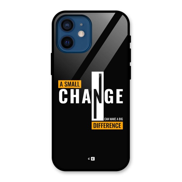 A Small Change Glass Back Case for iPhone 12 Mini