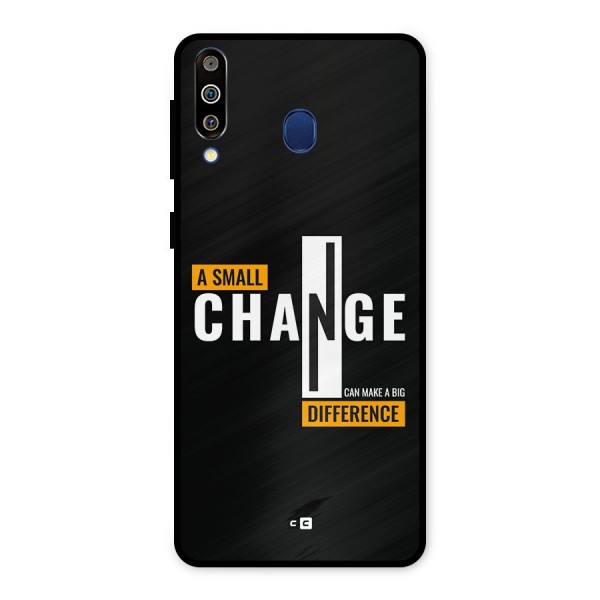 A Small Change Metal Back Case for Galaxy M30